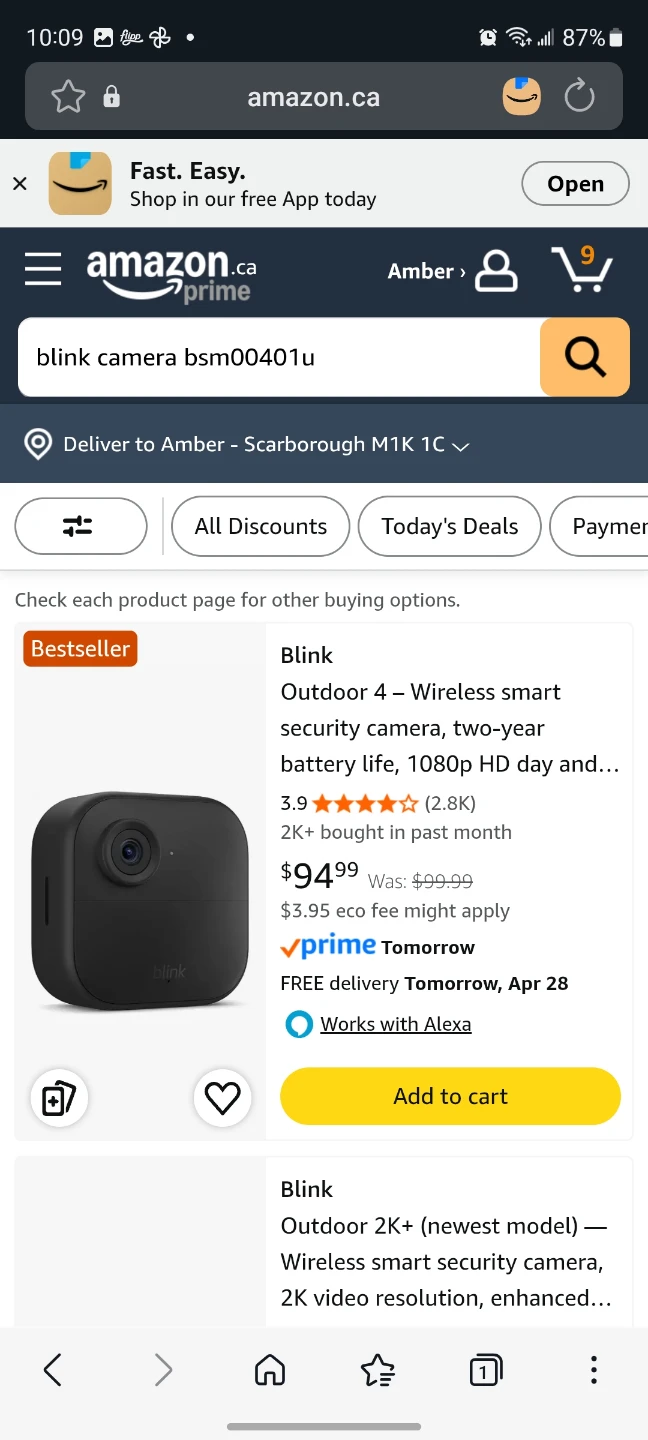 Blink Indoor Security Camera Add-On - photo 2