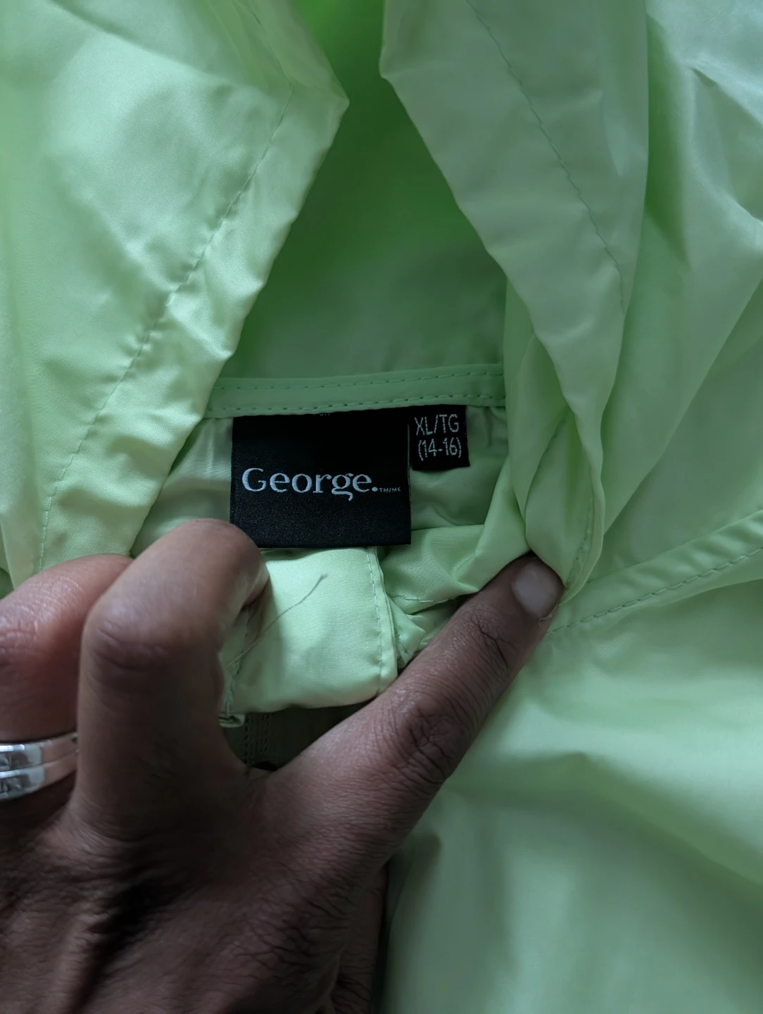 George Lightweight Hooded Jacket XL