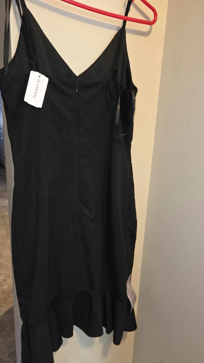 Le Château Black Ruffle Dress - photo 2