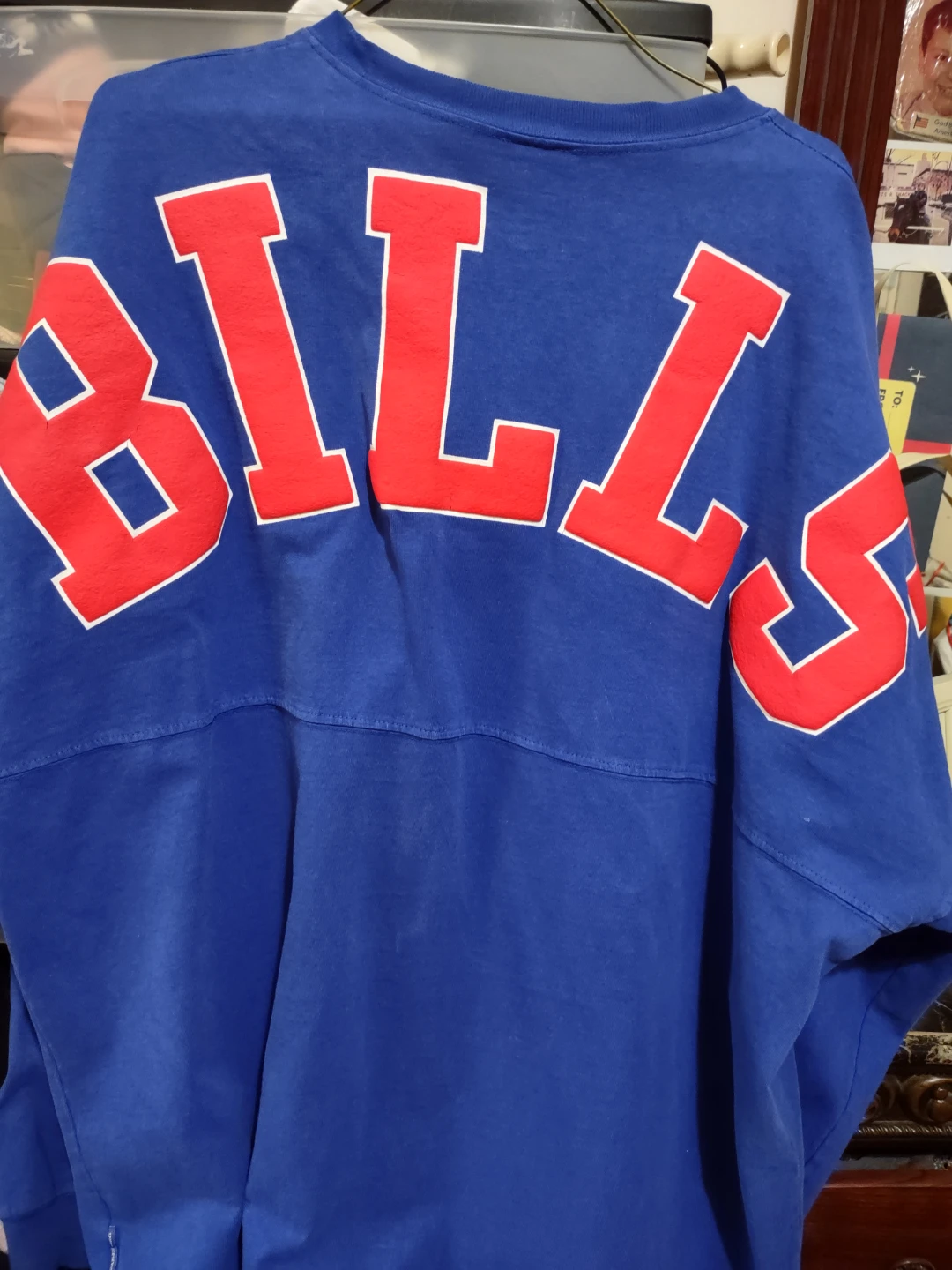 Fanatics Buffalo Bills Lace-Up Long Sleeve Shirt
