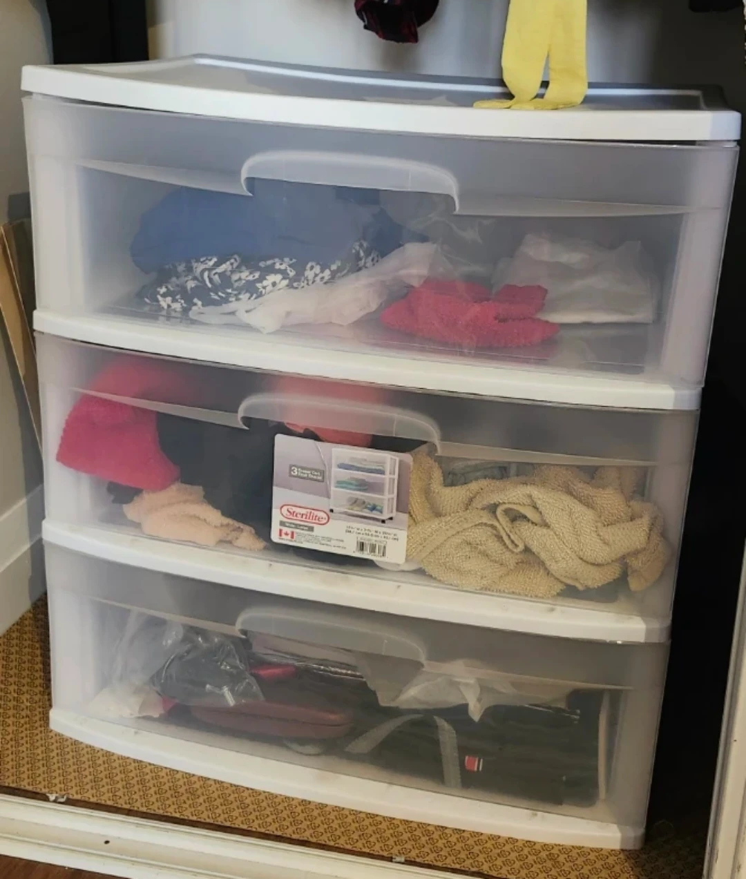 3-Drawer Storage Cart - photo 2