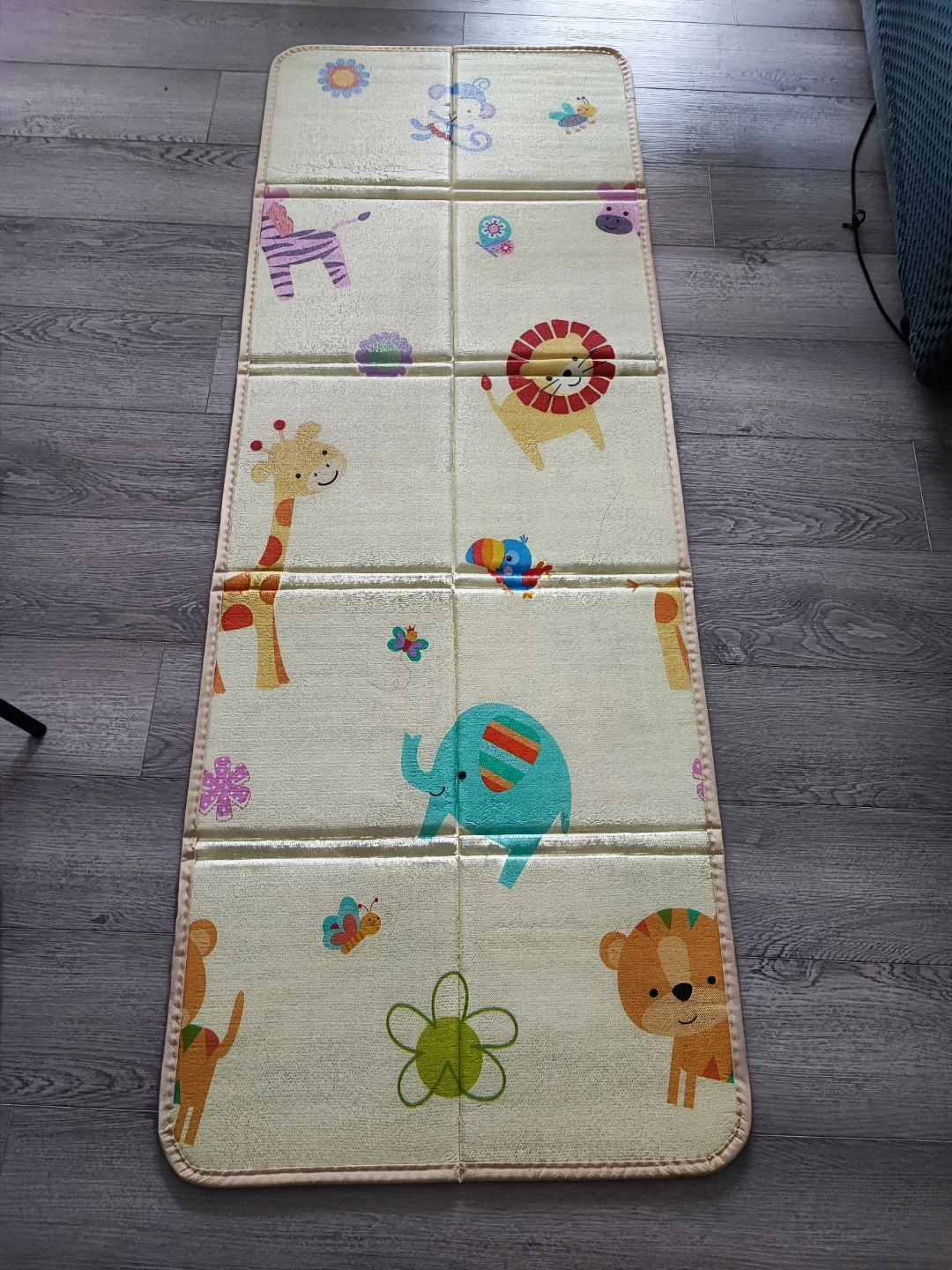 YingZhiLi Play Mat with Animal Designs