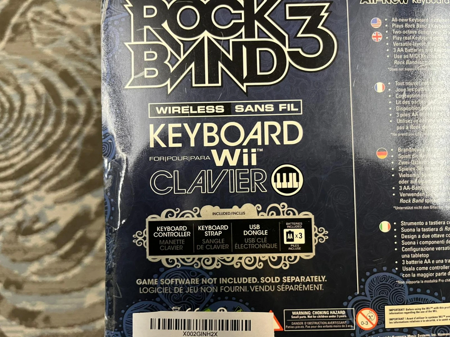 Rock Band 3 Wireless Keyboard for Wii - photo 3