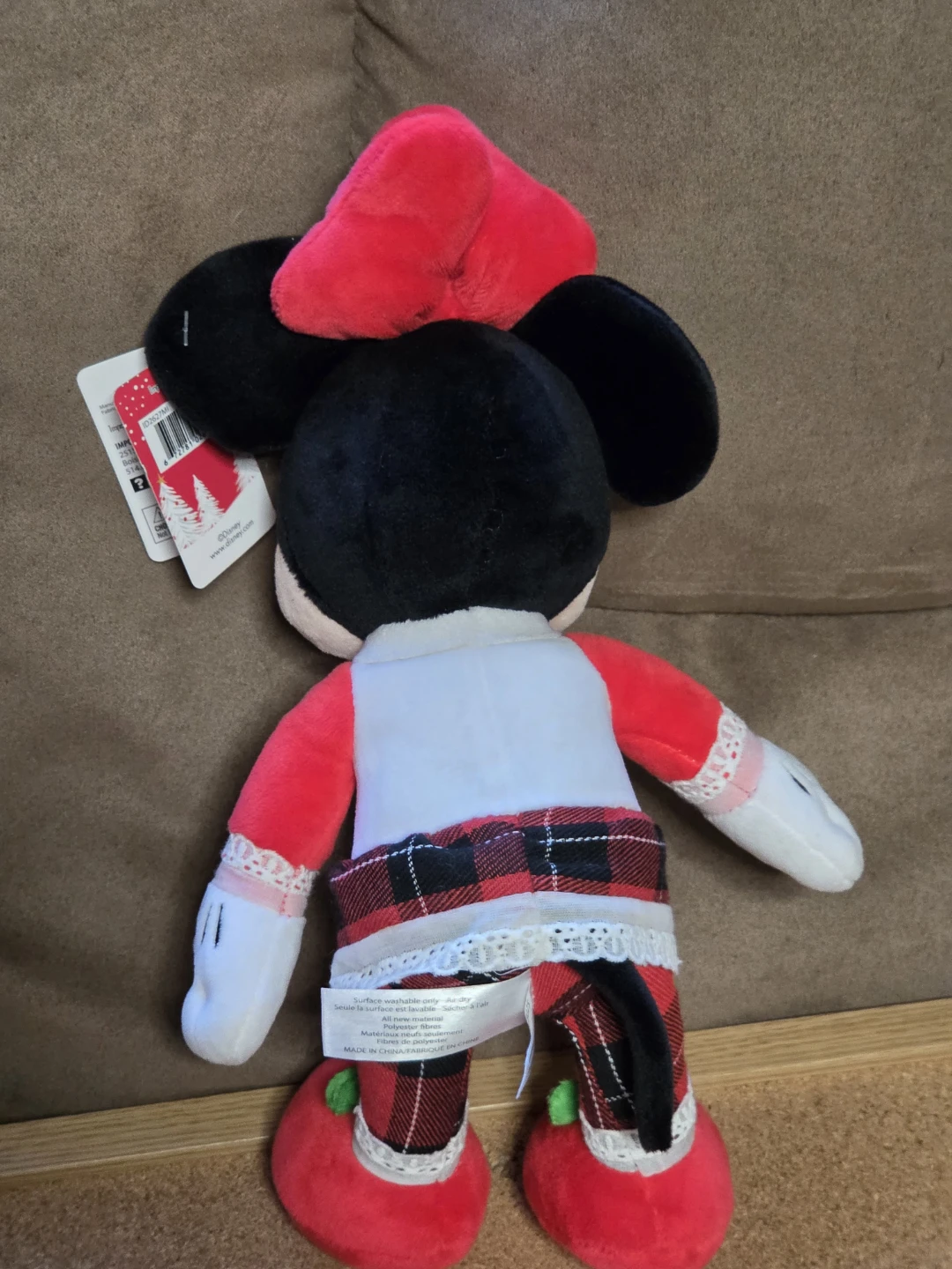 Disney Minnie Mouse Christmas Pajama Plush 12” NWT - photo 3
