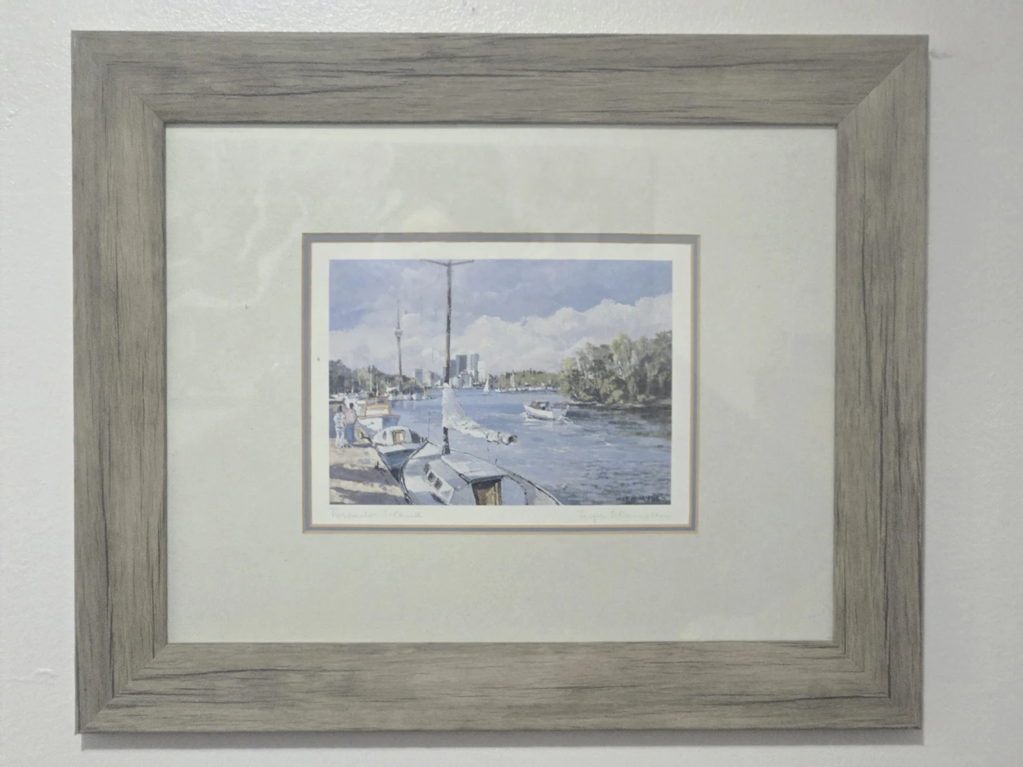 Toronto Island Print by Inge Claussen