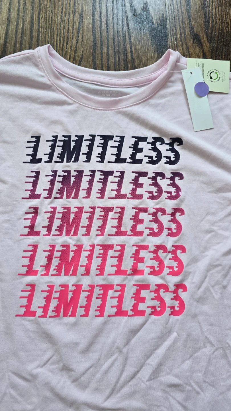 NEW Girls Active Pink Long Sleeve T-Shirt L (10-12Y) - photo 2