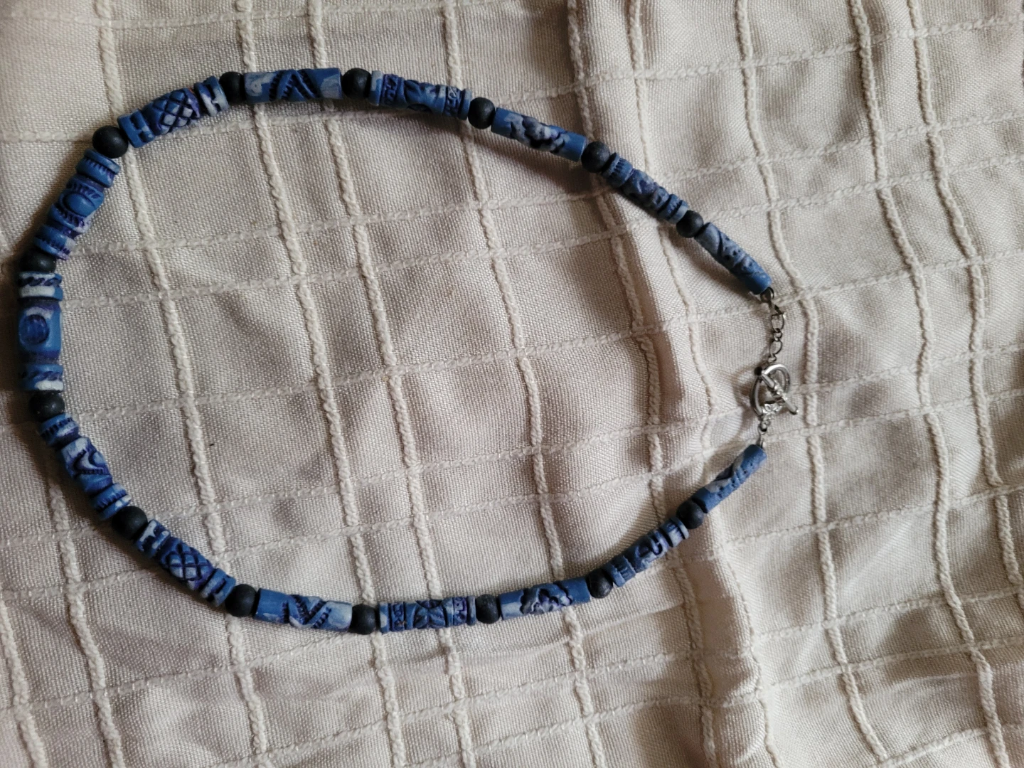 Blue Beaded Necklace - photo 2