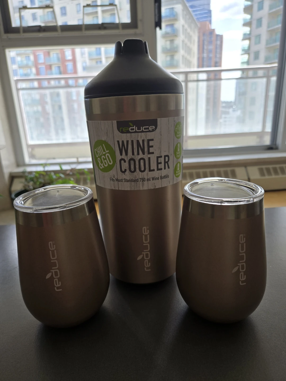 Wine Cooler Set with Tumblers