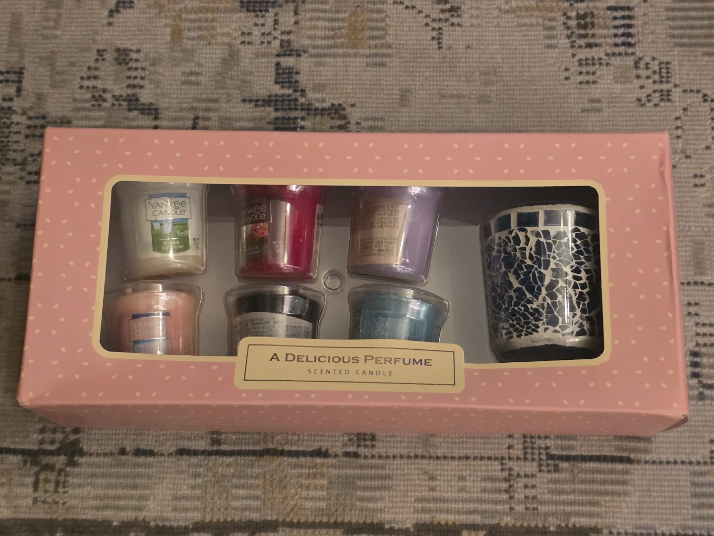 6 Scented Candle Gift Set