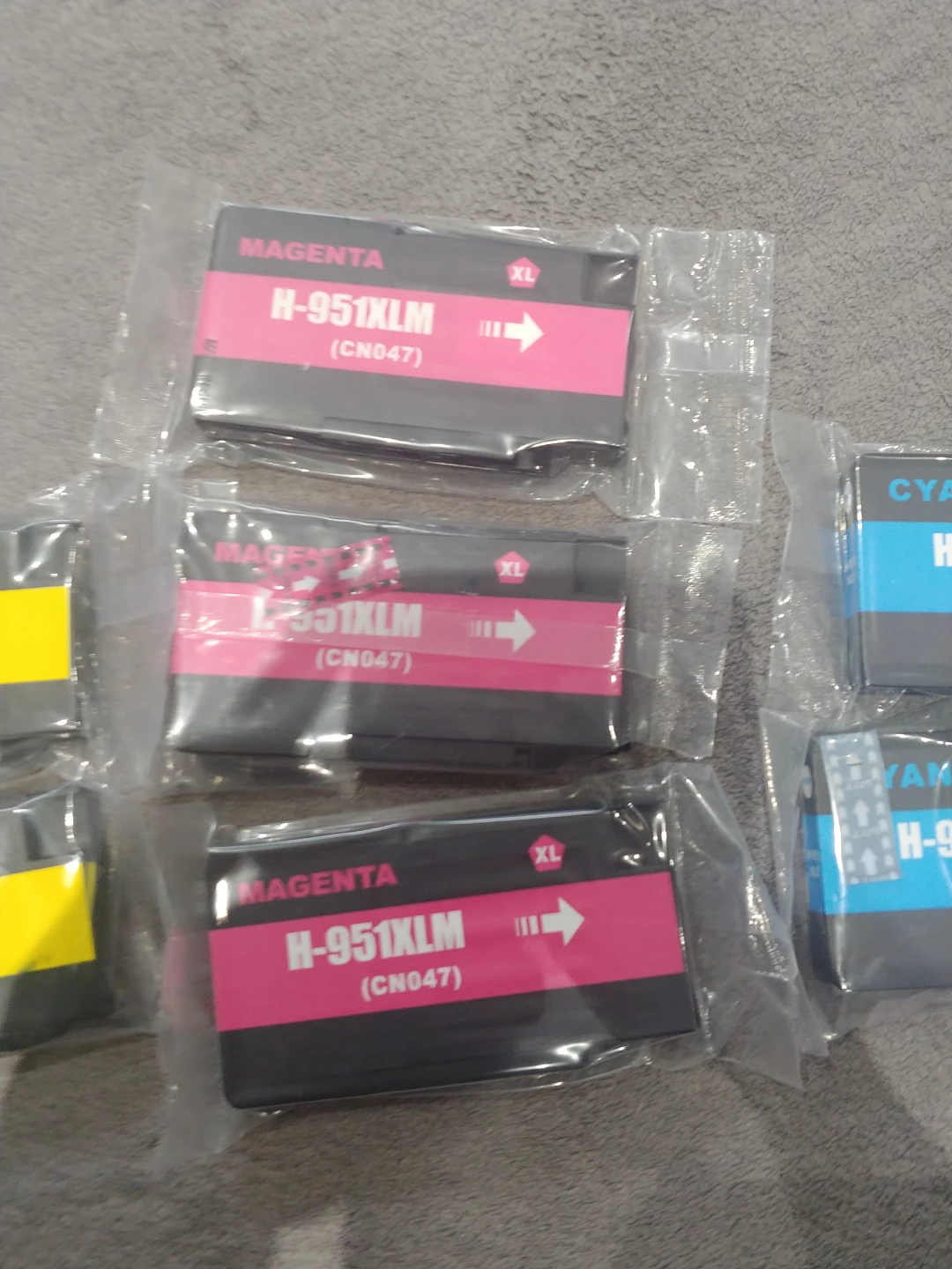 HP 951XL Ink Cartridges - Yellow, Magenta, Cyan - photo 3