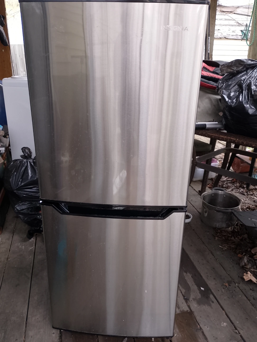 Insignia Stainless Steel Refrigerator