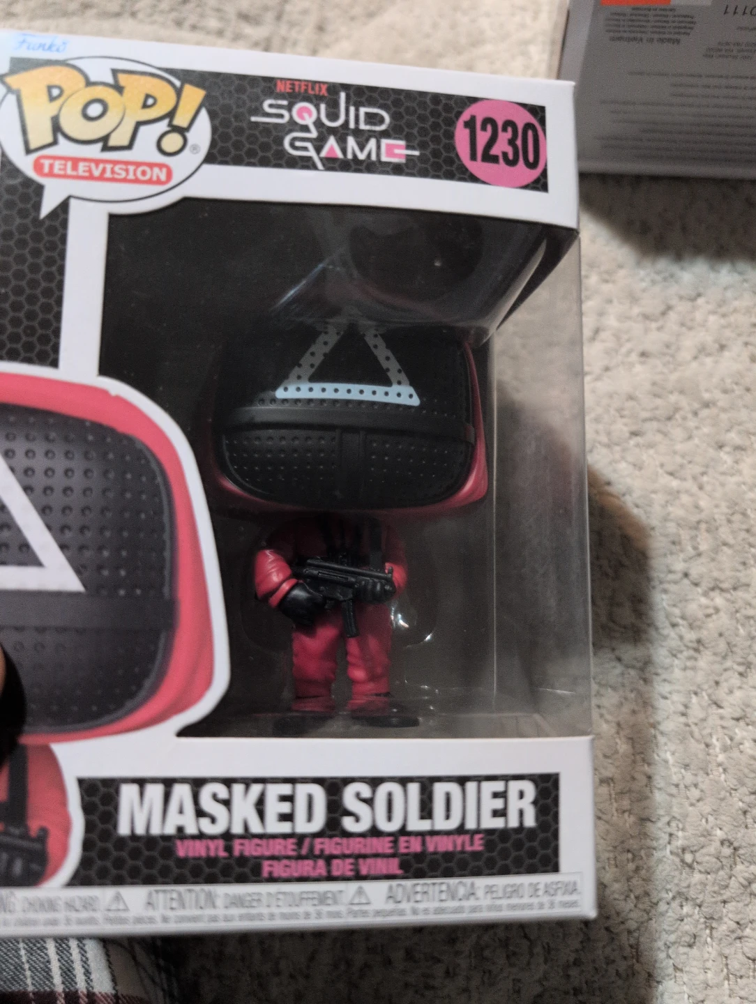 Funko Pop! Netflix Squid Game Masked Soldier #1230 Vinyl Figure
