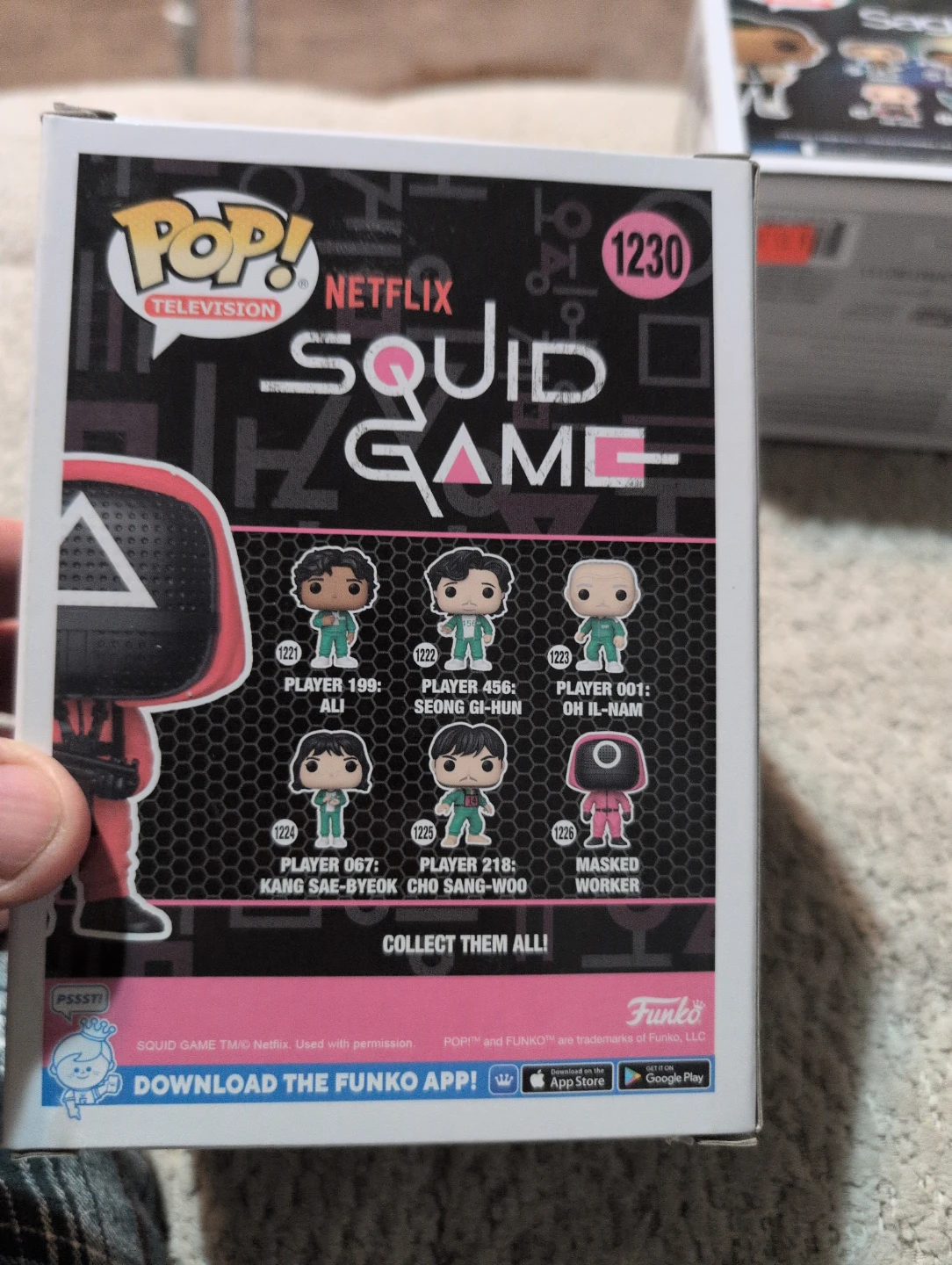 Funko Pop! Netflix Squid Game Masked Soldier #1230 Vinyl Figure - photo 2