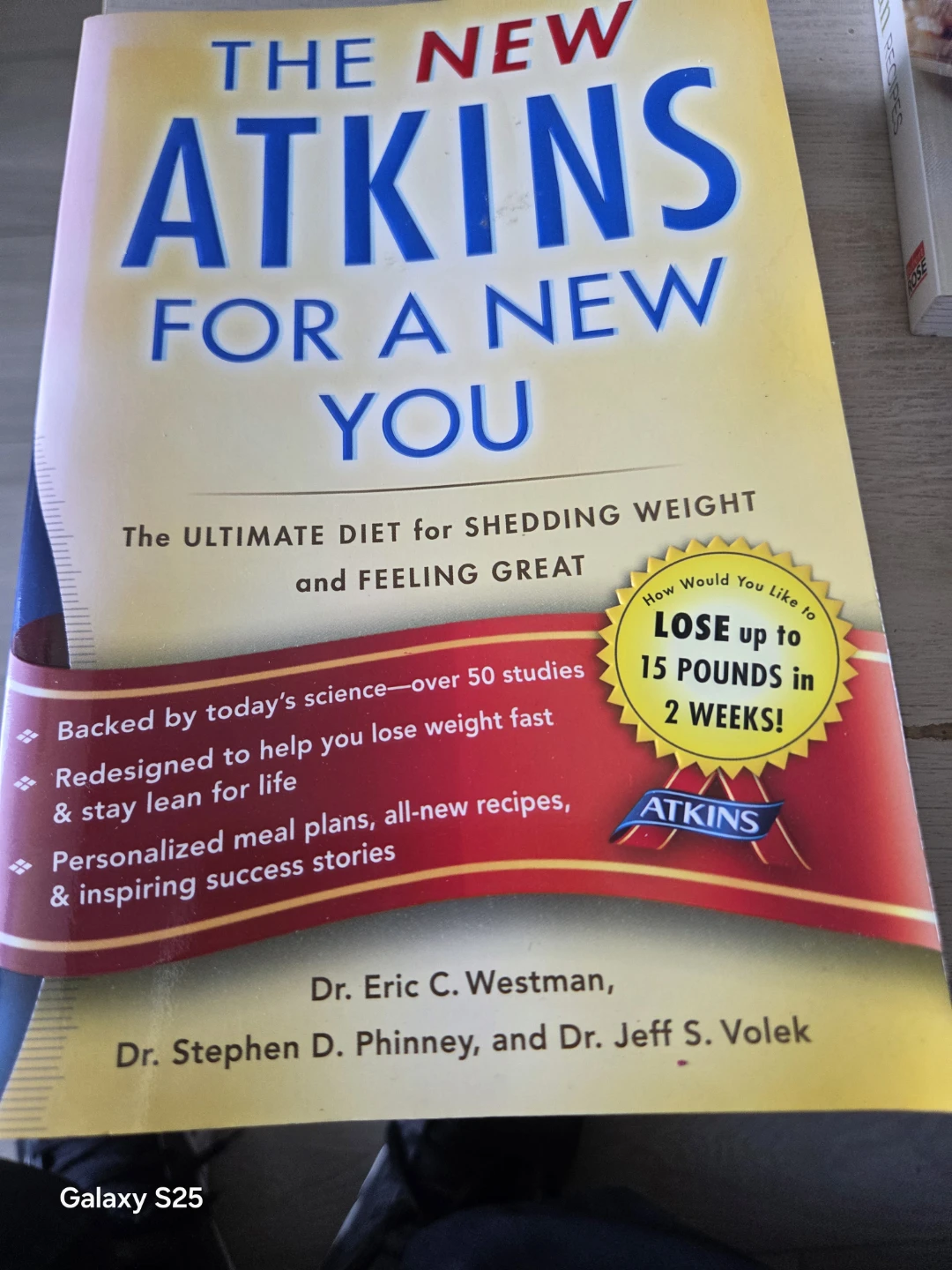 The New Atkins for a New You Diet Book