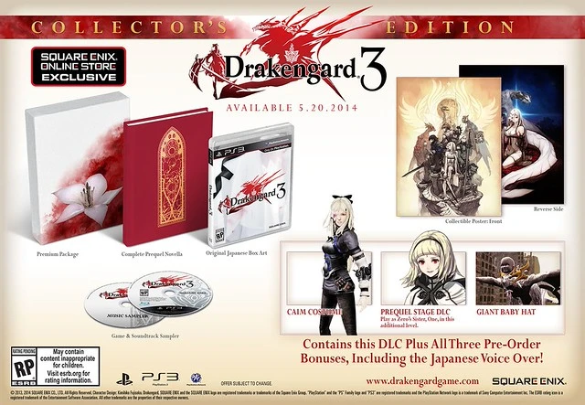 Drakengard 3 Collector's Edition for PlayStation 3 - photo 2