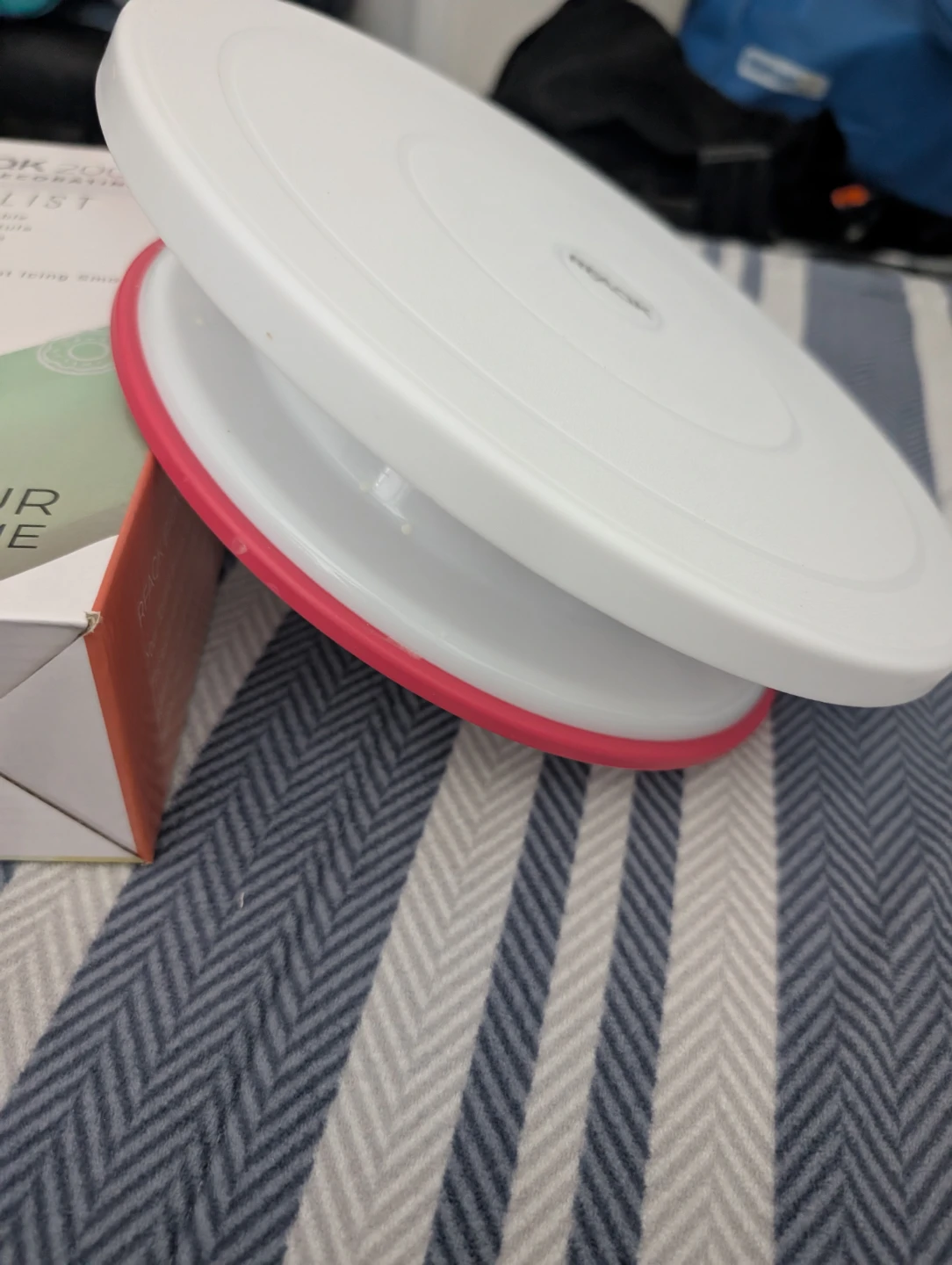 REAQK White Cake Decorating Turntable - photo 2