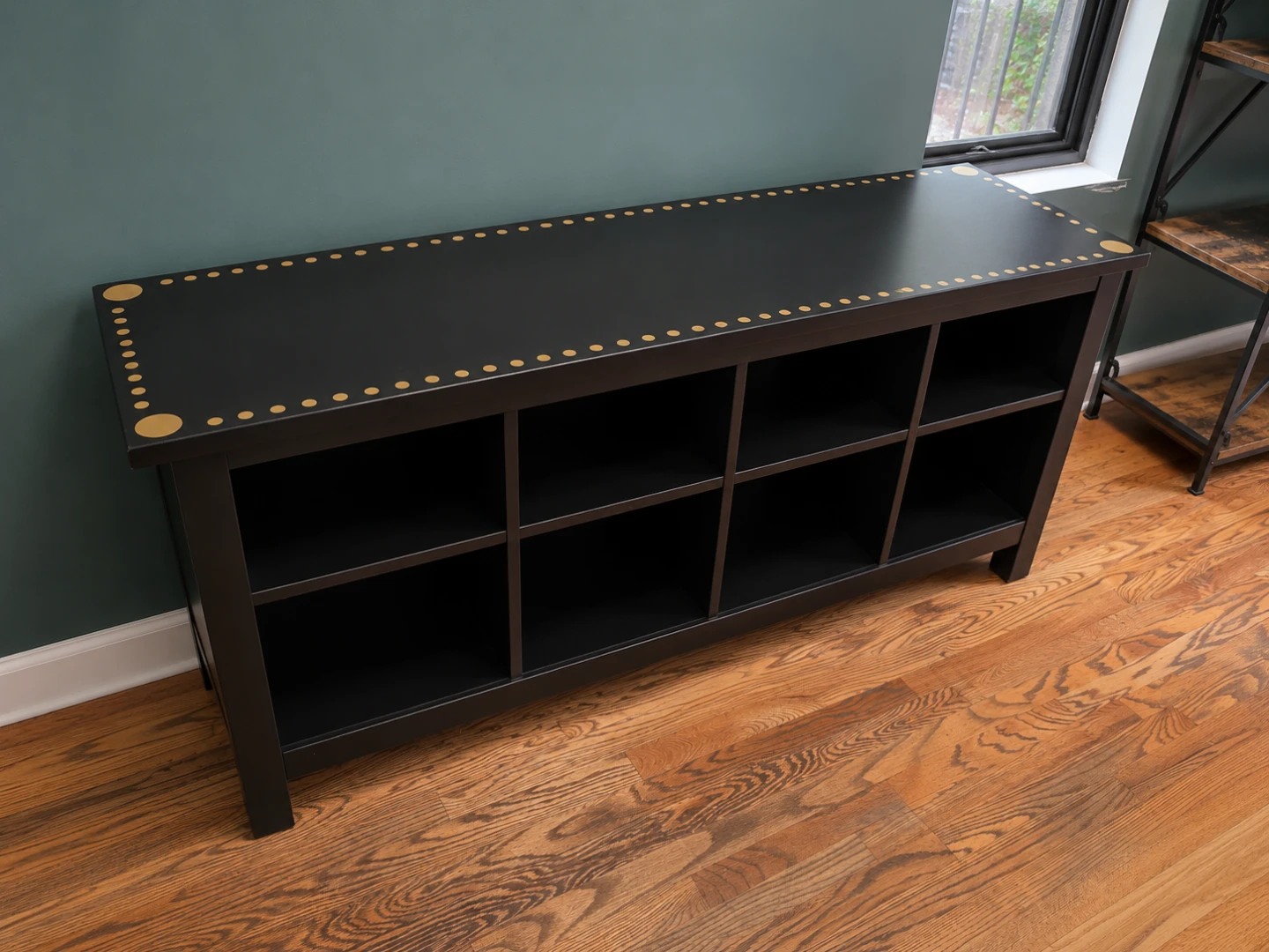 # 9-Cube Shoe Rack / Entryway Bench