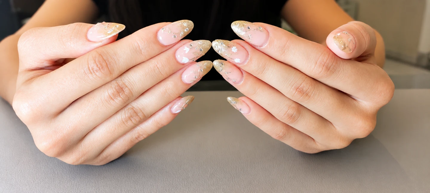 Gel nails model - photo 2
