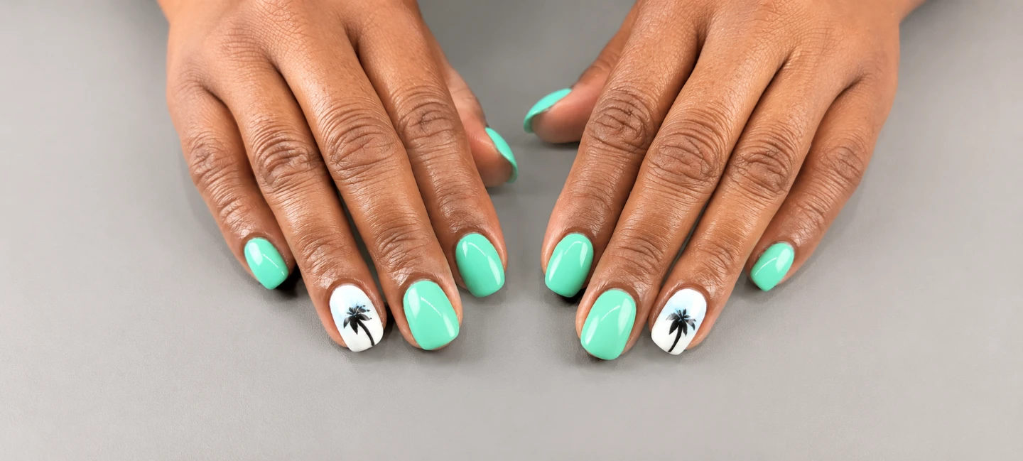 Gel nails model - photo 3