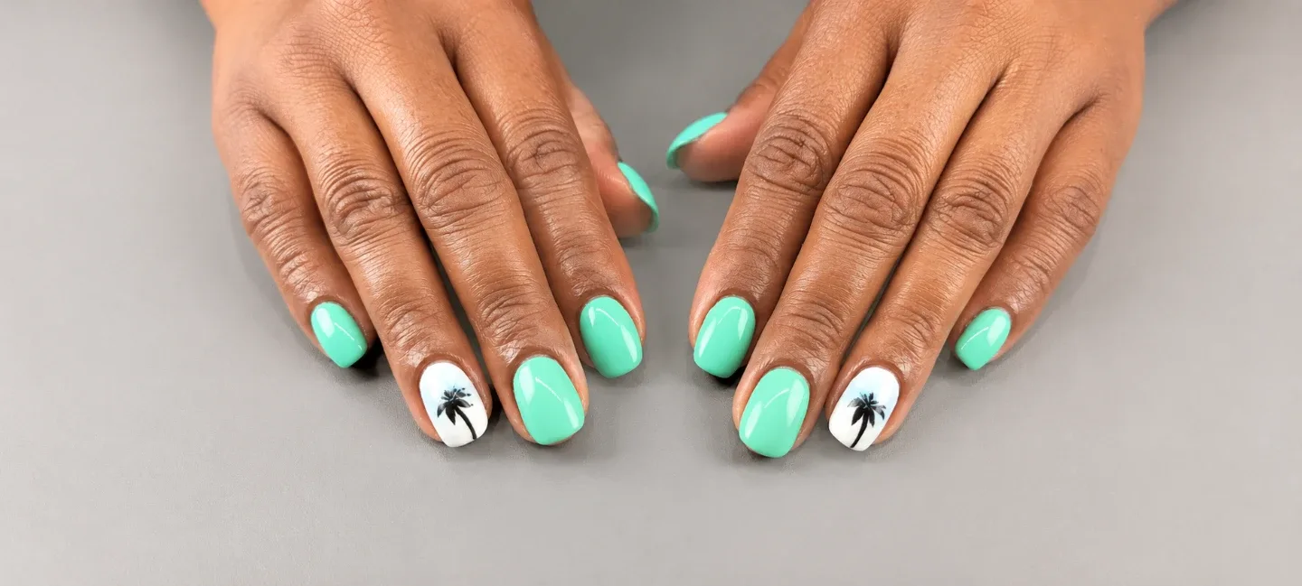 Gel nails model - photo 3