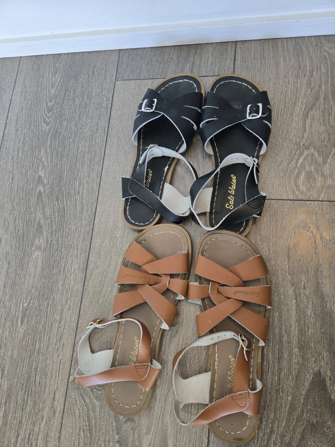 Salt Water Sandals - Two Pairs