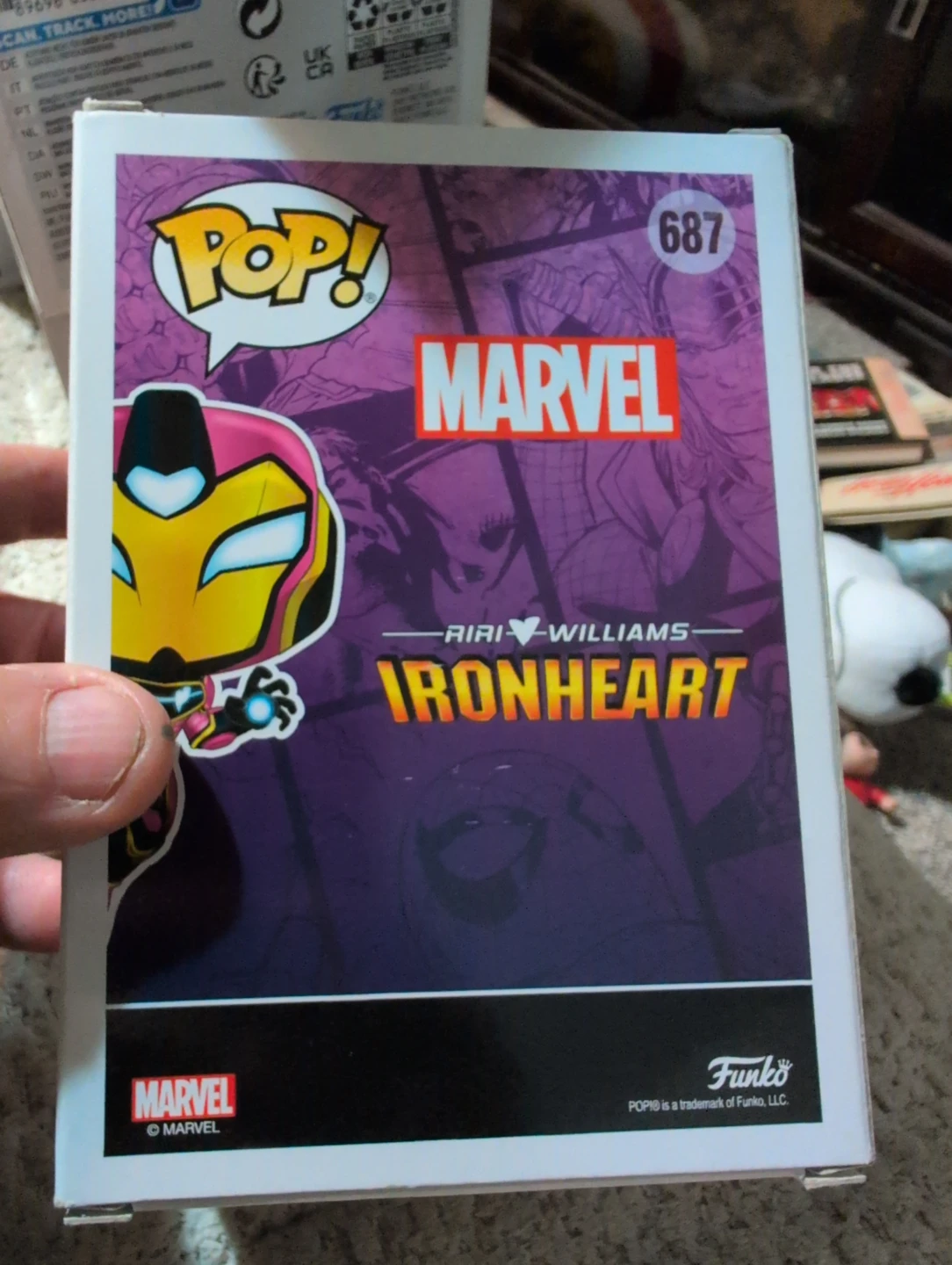 Funko Pop! Marvel Ironheart 687 Vinyl Figure - photo 2