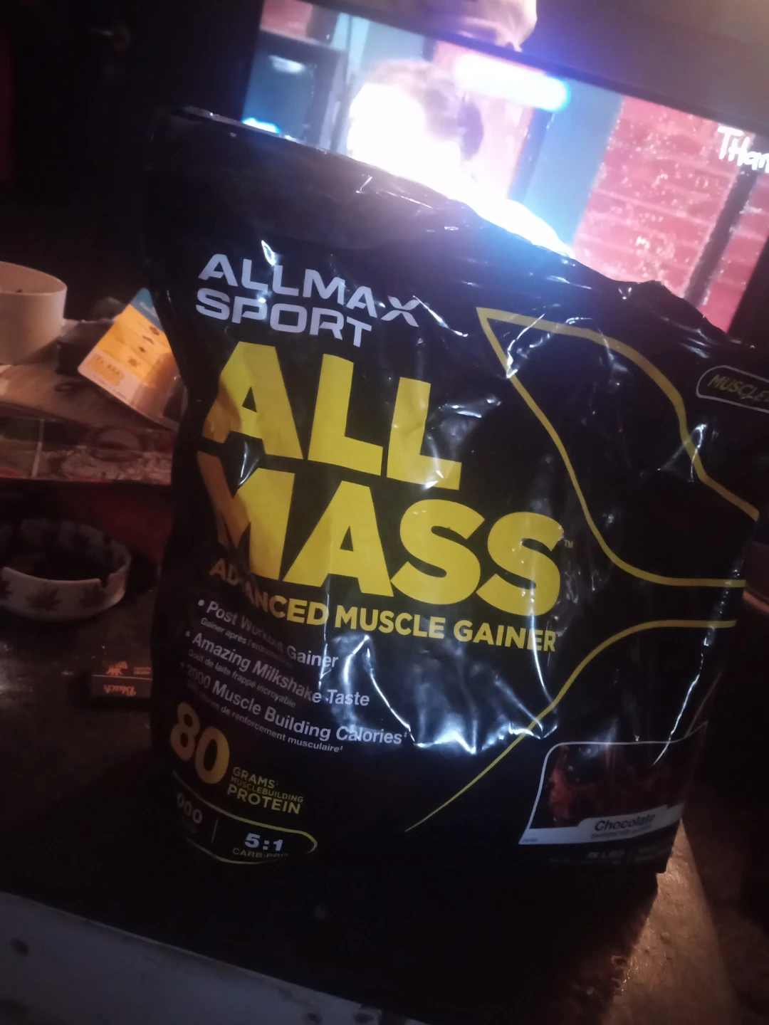 ALLMAX ALL MASS Advanced Muscle Gainer Chocolate - 80 Grams - photo 2