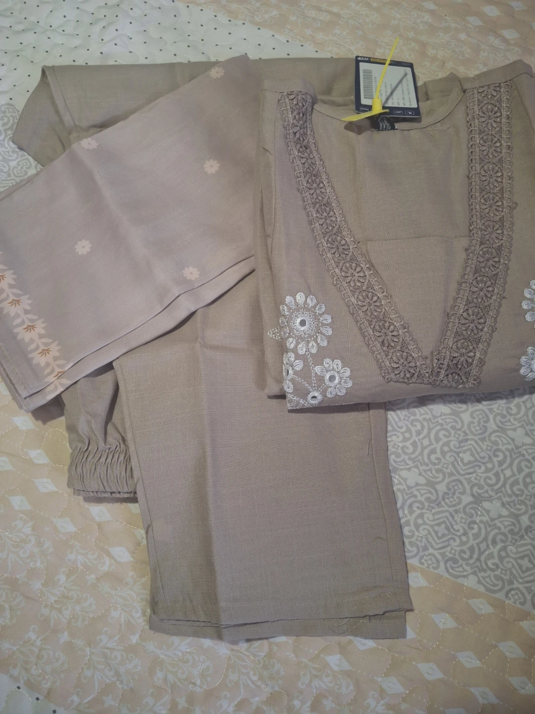 Pure Cotton 3-Piece Suit with Trousers - photo 5