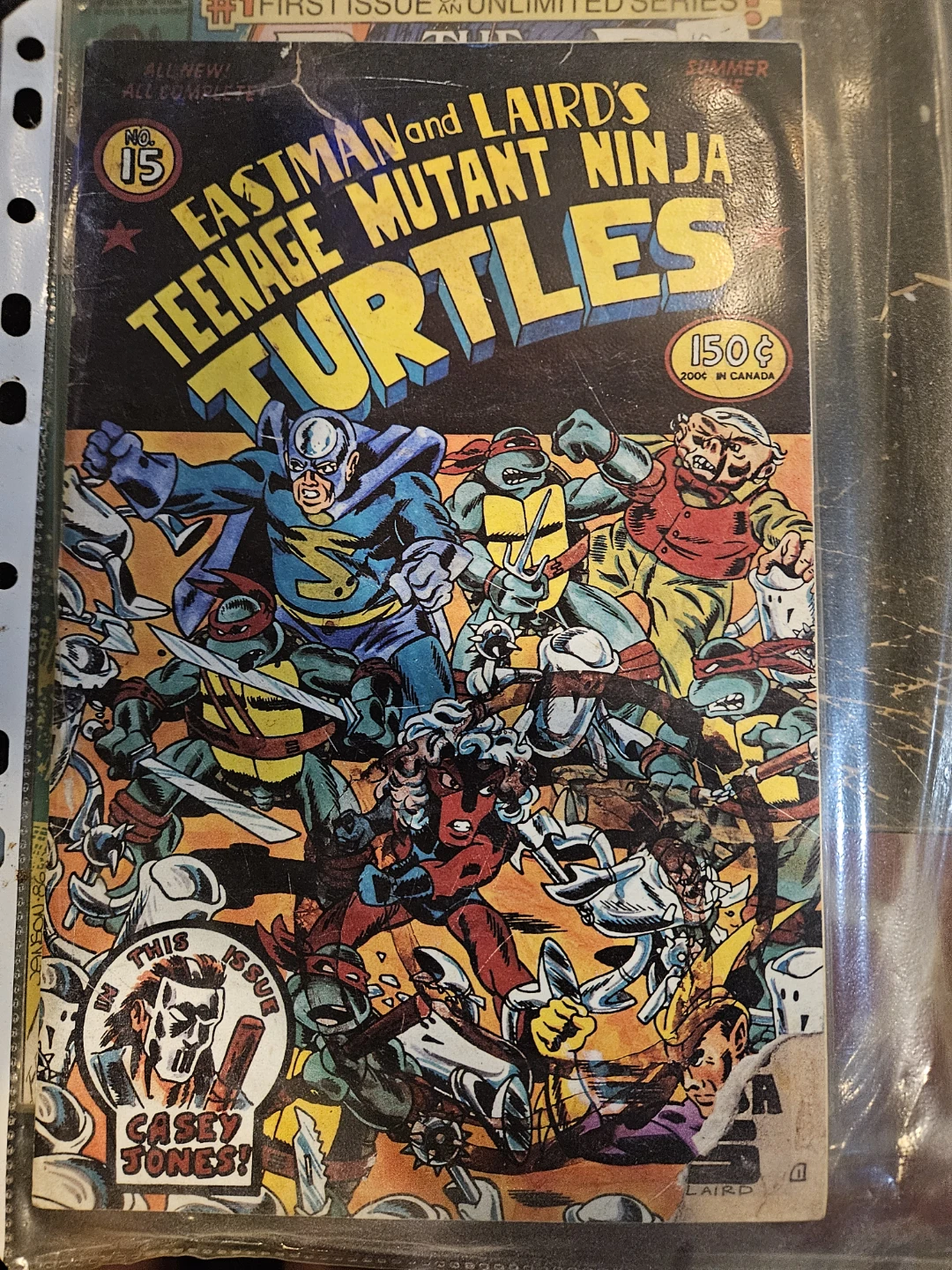 Eastman and Laird's Teenage Mutant Ninja Turtles Comic #15