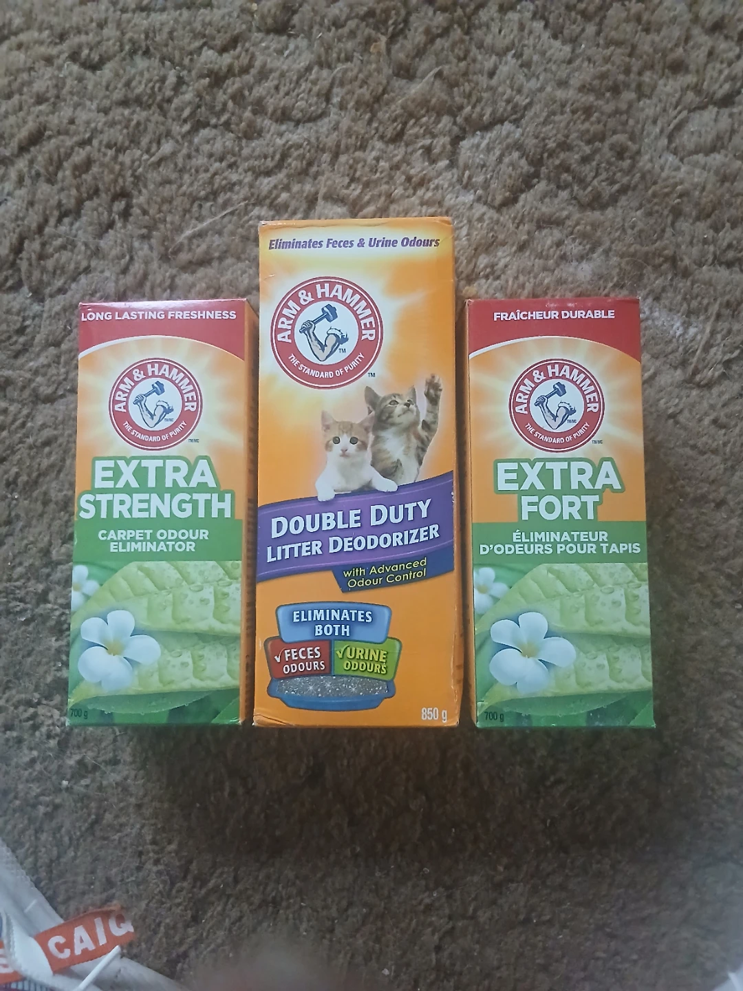 Arm & Hammer Extra Strength Carpet Odour  ×3
