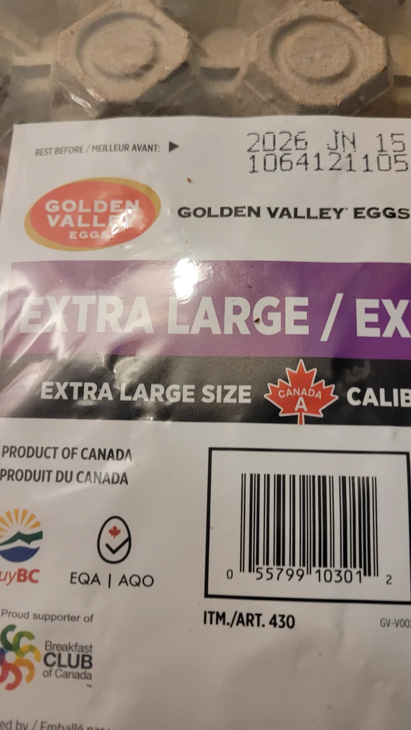 30 EXTRA LARGE EGGS GOLDEN VALLEY - photo 2