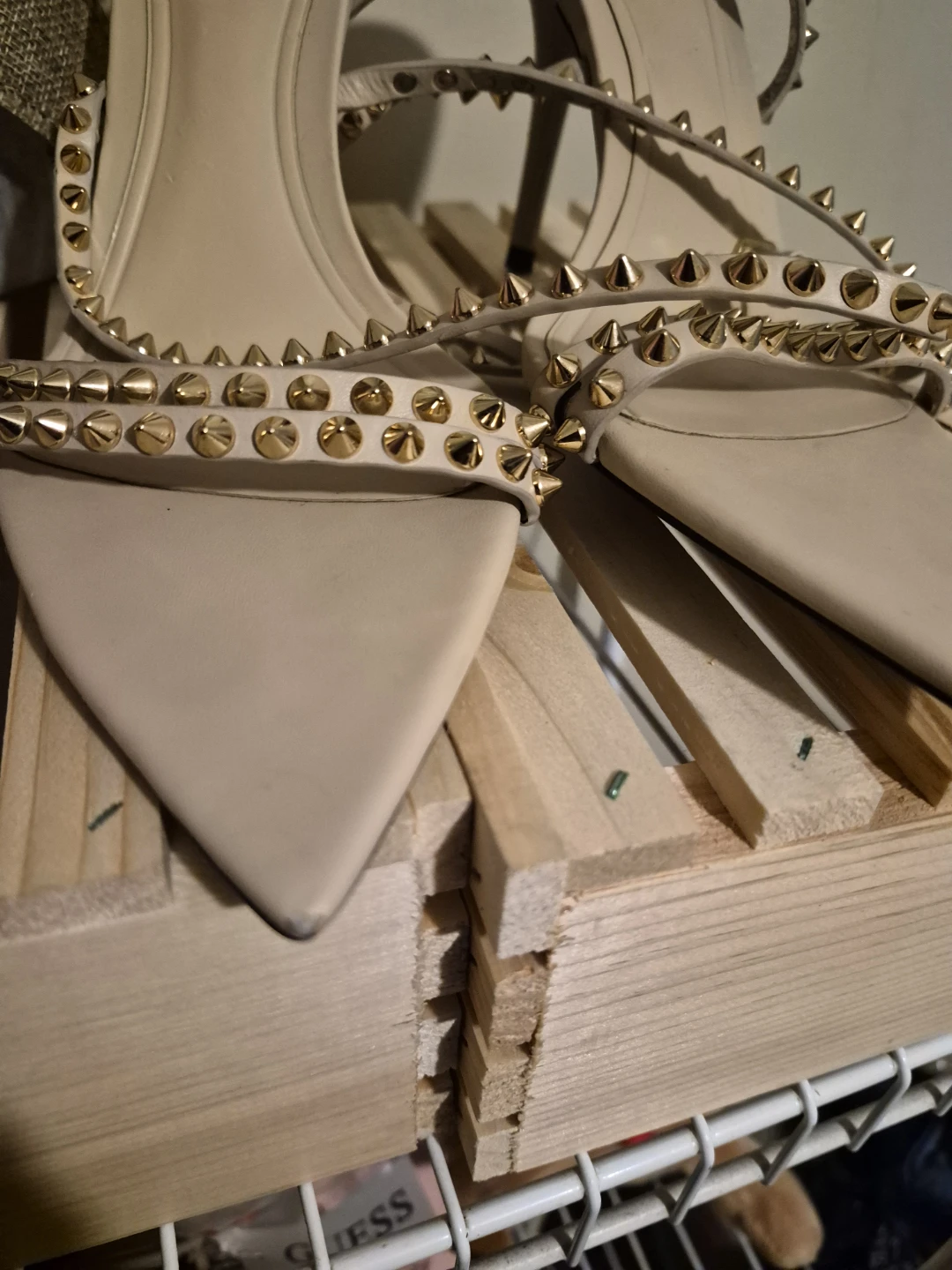 ZARA Studded Heeled Sandals - Size 42 - photo 4