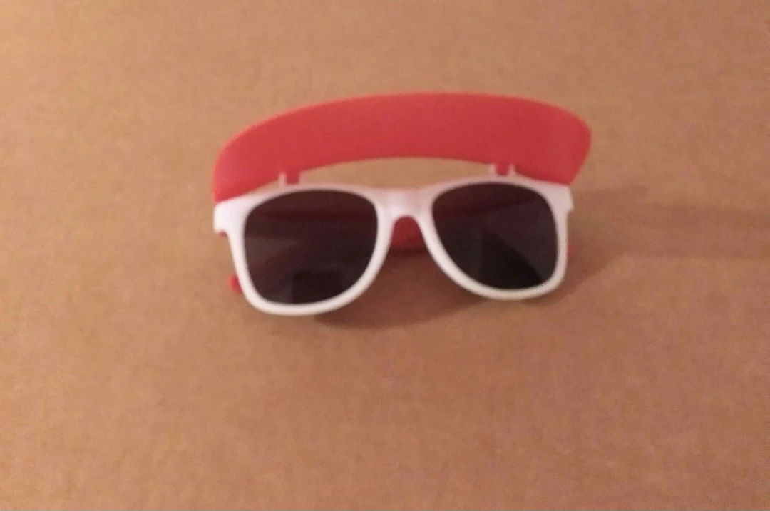 Plastic Sunglasses with Visor