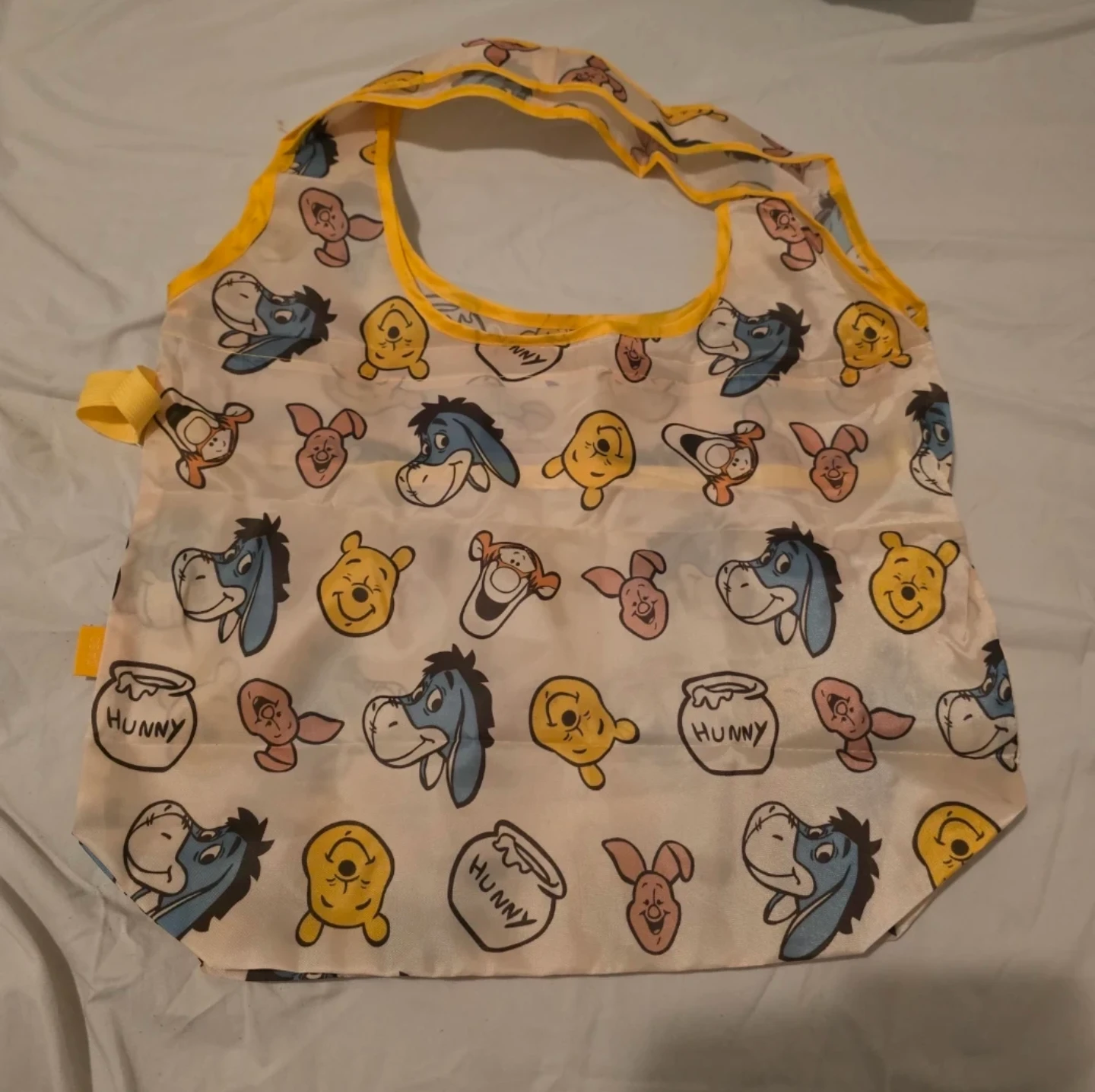 Reusable BNWT Zipped  tote Japan  Winnie the Pooh w/Bonus