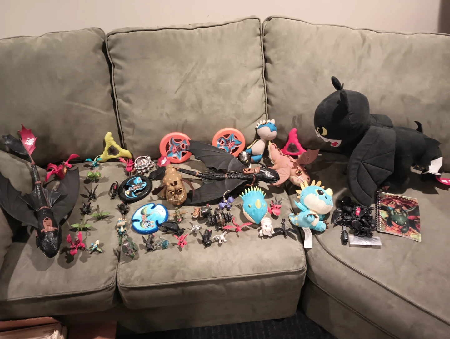 How to Train Your Dragon Toys lot
