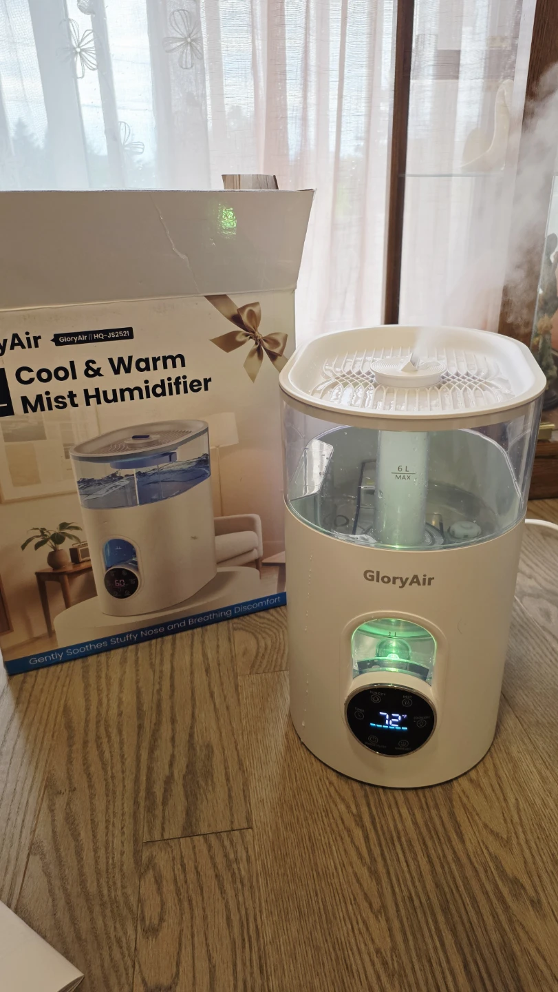 GloryAir 6L Cool & Warm Mist Humidifier HQ-JS2521 - photo 5