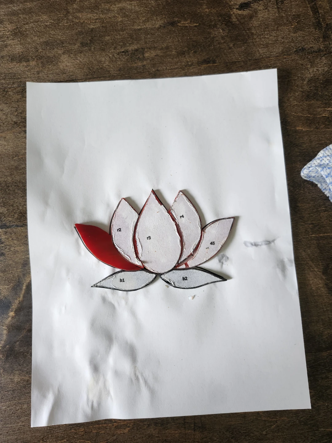 Stained Glass Lotus Sun Catcher - photo 5