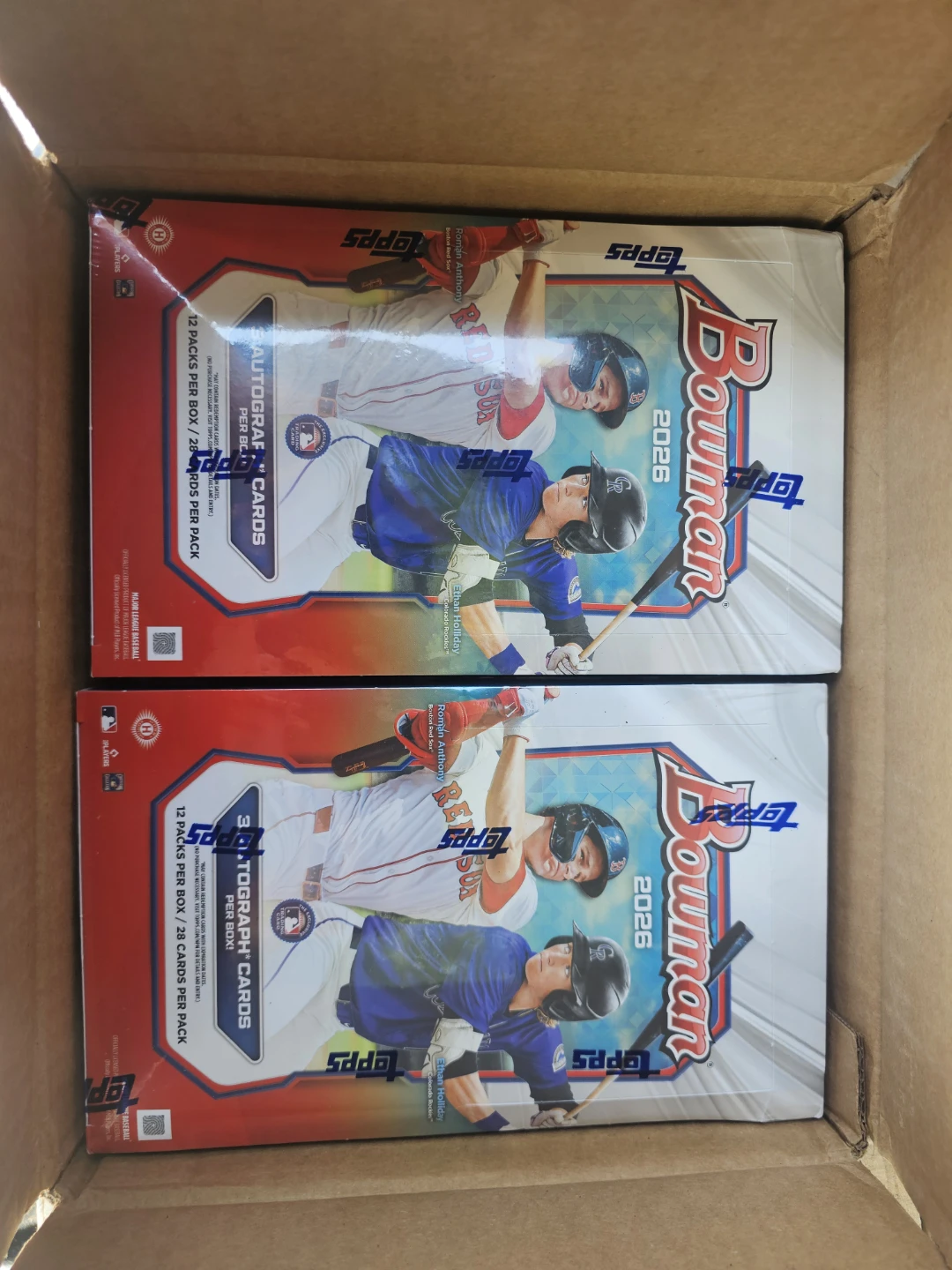 2026 Bowman Chrome Baseball Jumbo Box