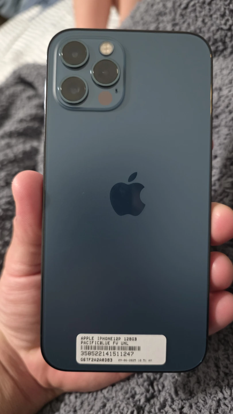 Apple iPhone 12 Pro 128GB Pacific Blue Unlocked - photo 3