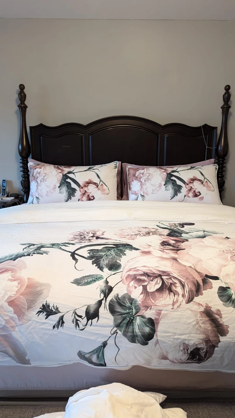 Bed frame and headboard and footboard