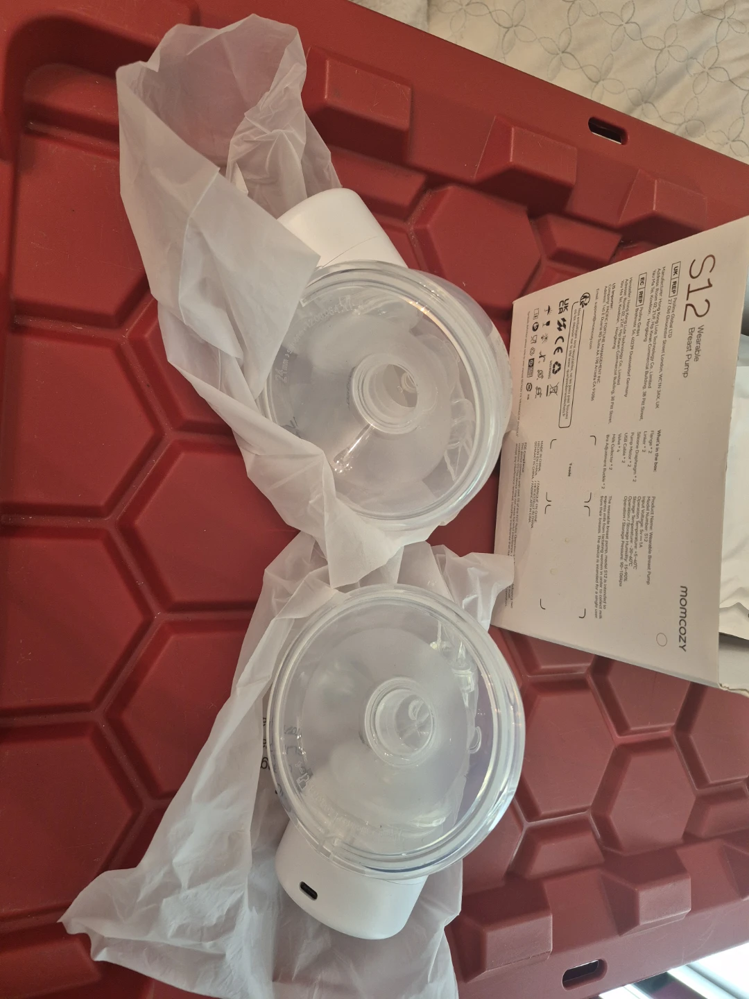 Momcozy S12 Wearable Breast Pump - photo 2