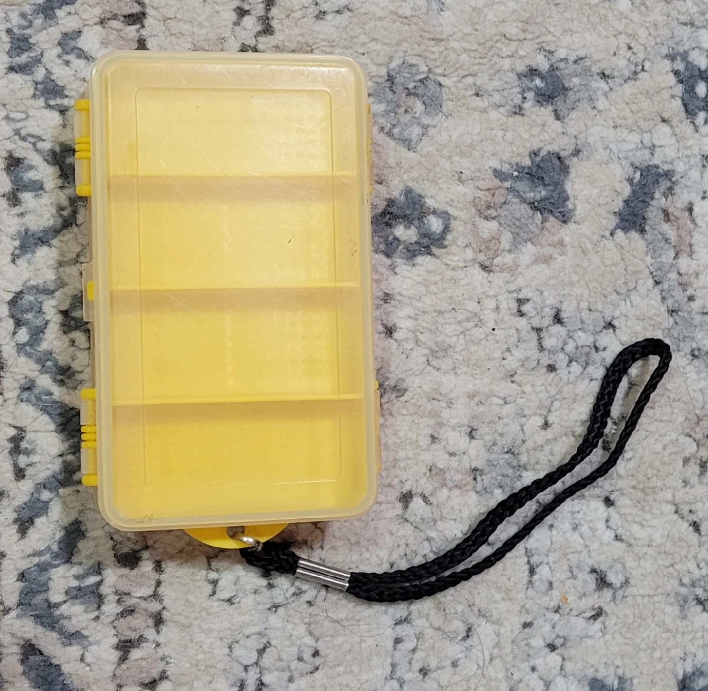 Yellow Storage Container with Compartments - photo 2