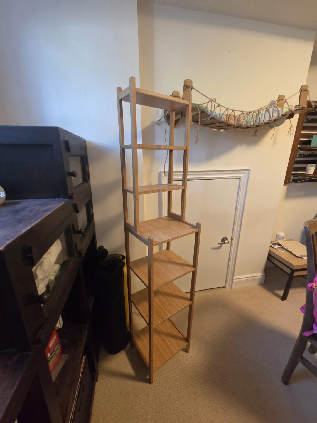 Bamboo 5-Tier Shelf Unit from IKEA