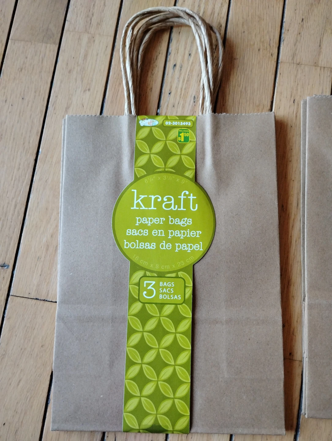 Kraft Paper Bags - 3 Bags each X3+2=11 - photo 3