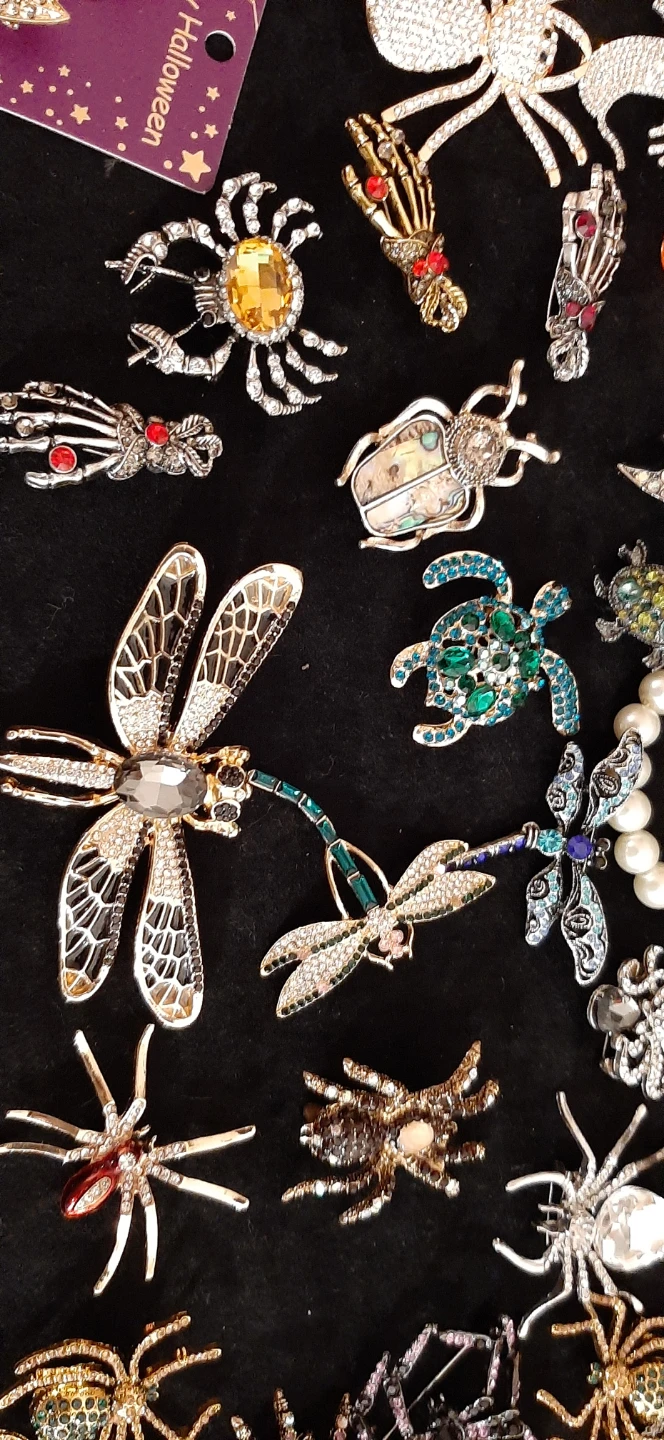 Assorted Insect & Animal Brooches - photo 3