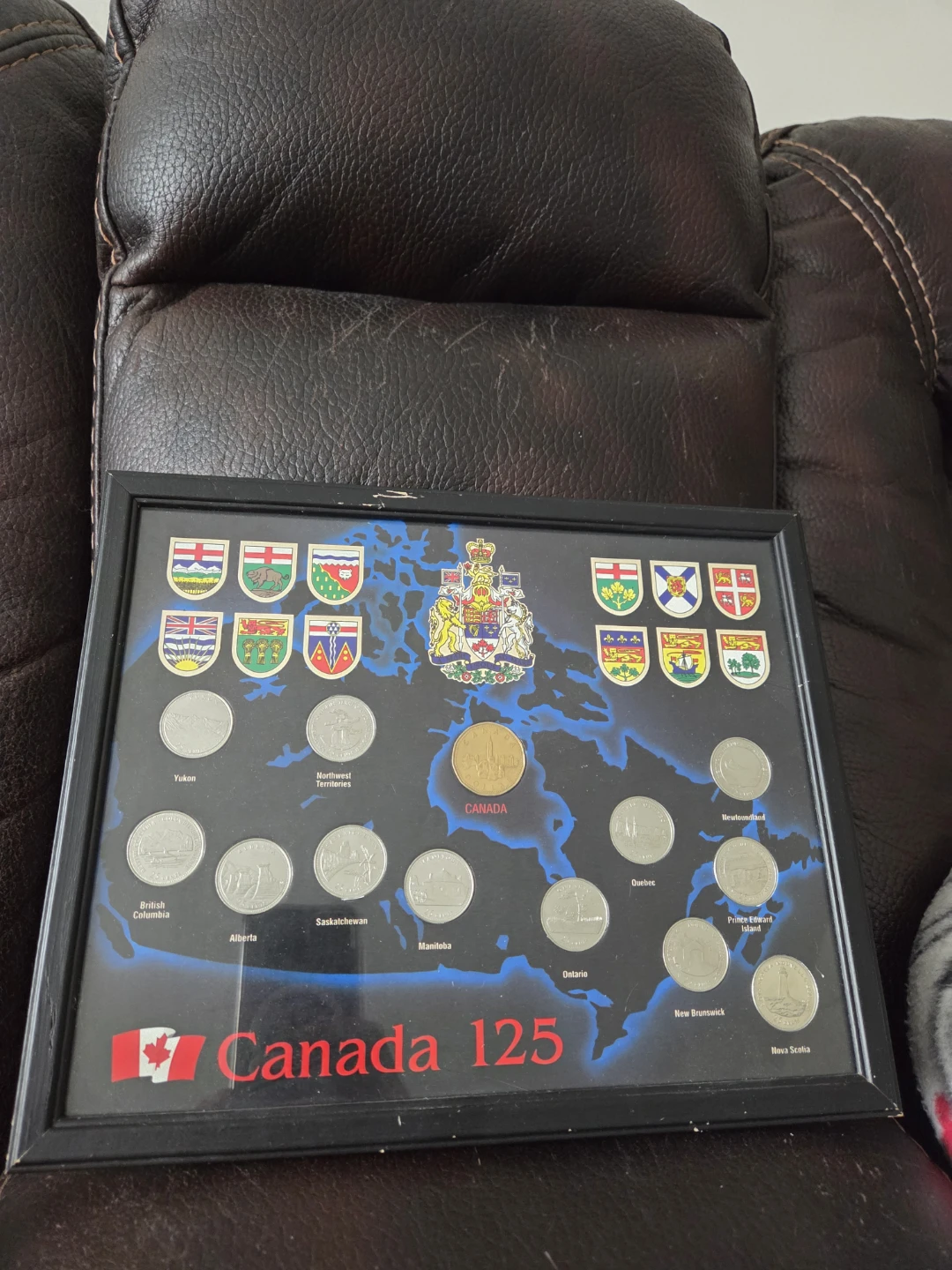 Canada 125 Coin Collection Frame
