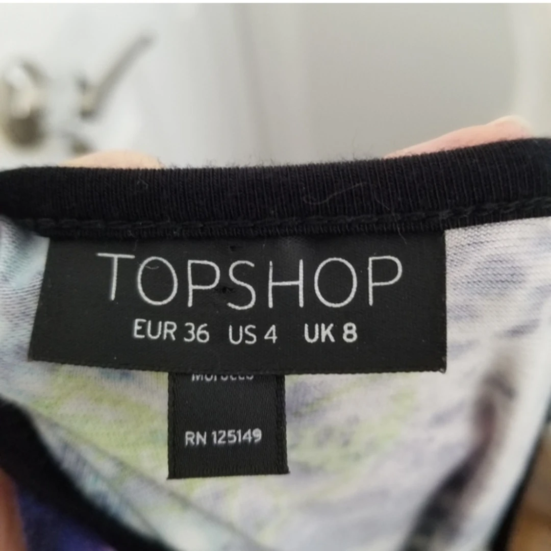 Topshop Sleeveless Mini Dress Small Women - photo 2