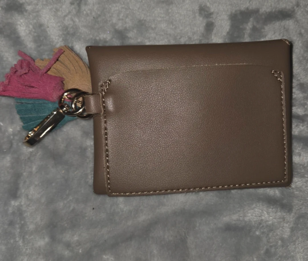 Dream Control Vegan Card Holder with Tassel Charm - photo 3