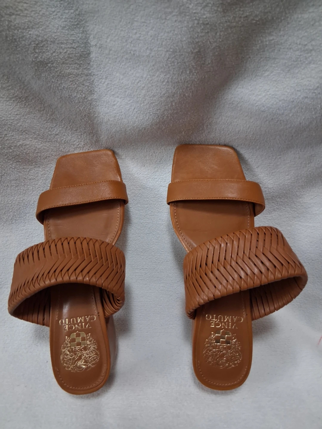 Vince Camuto Woven Slide Sandals. Size 36 / 5  1/2 - photo 3