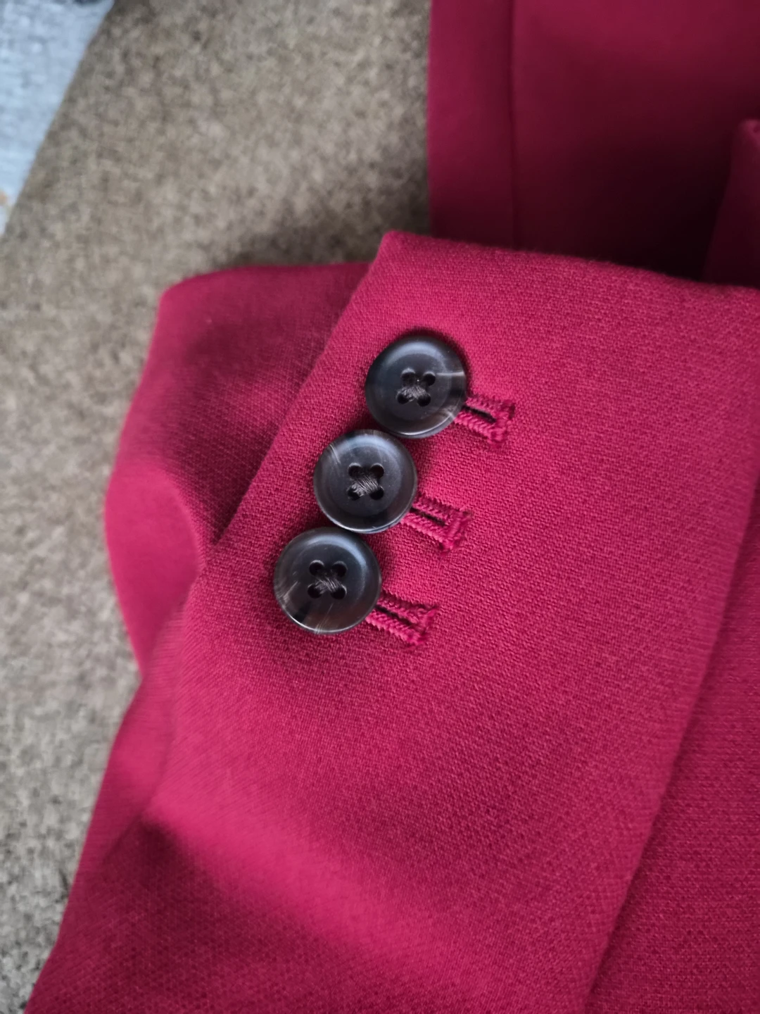 Banana Republic Red Blazer and Skirt Set - Size 12 - photo 4